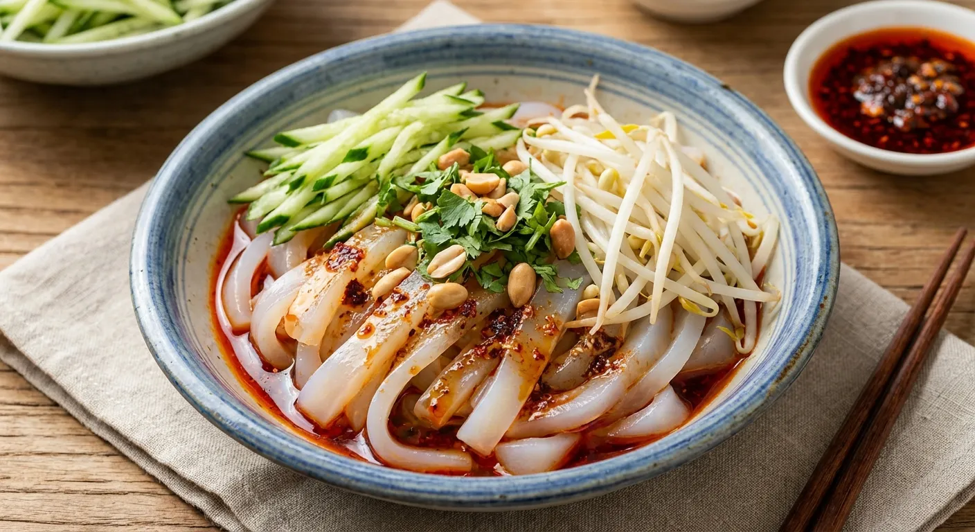 甘肃特色美食 — 酿皮子