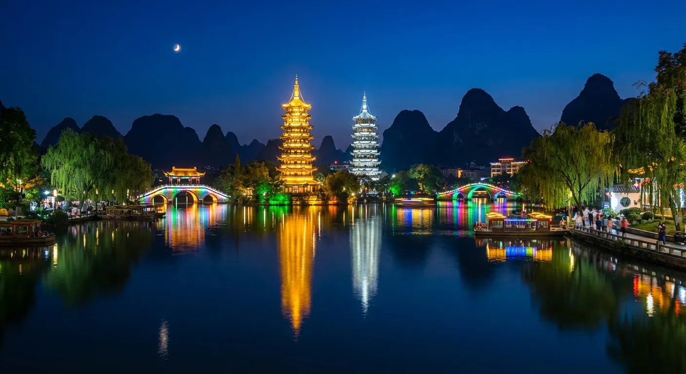 广西 两江四湖