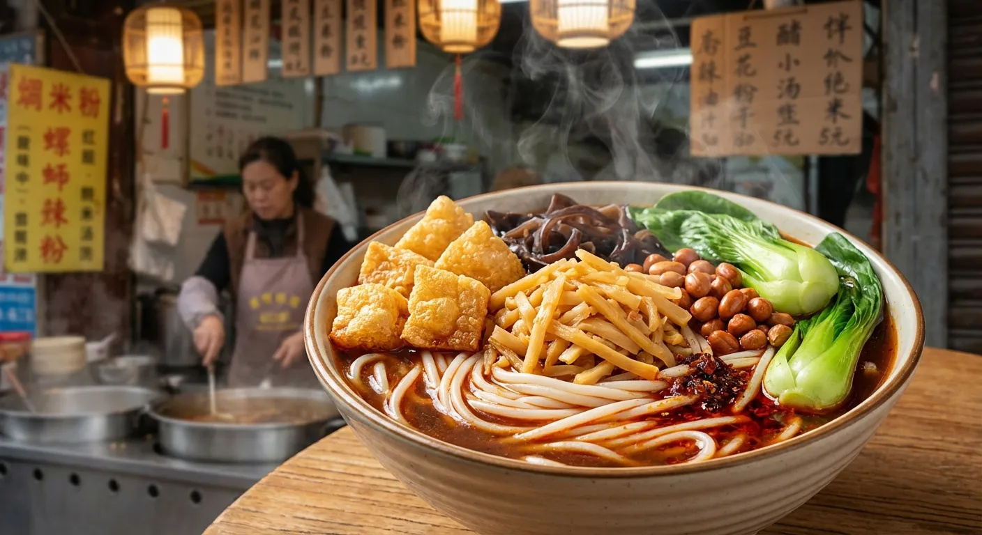 广西特色美食 — 柳州螺蛳粉