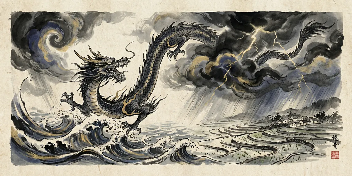 龙 Loong (Chinese Dragon) — 鳞虫之长万兽至尊