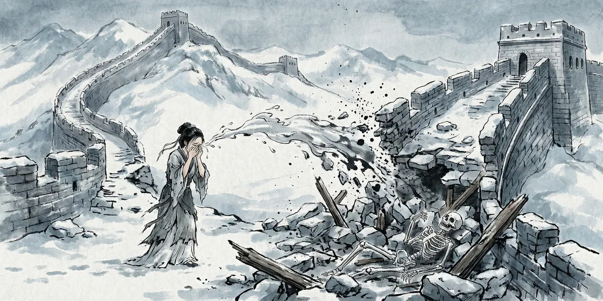 孟姜女 Mèng Jiāng Nǚ, The Woman Who Cried Down the Great Wall — 哭倒长城的千古贞烈