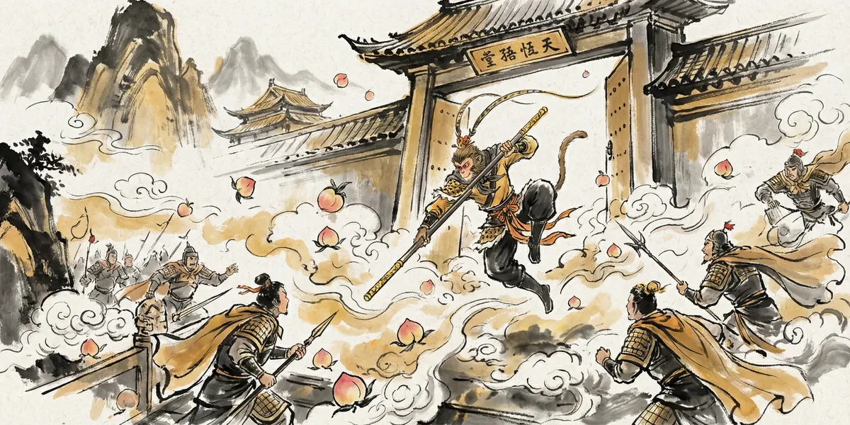 Sun Wukong Sun Wukong (The Monkey King) — The Immortal Legend — From Stone Monkey to Victorious Fighting Buddha