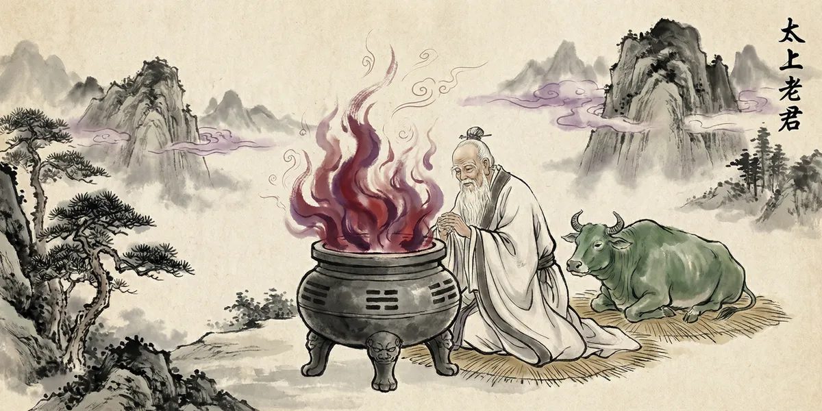 太上老君 Taishang Laojun, The Grand Supreme Elder — 道教至尊炼丹始祖